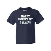 Inktastic Happy Fathers Day Dad Youth T-Shirt