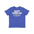 thumbnail image 1 of Inktastic Happy Fathers Day Dad Youth T-Shirt, 1 of 5