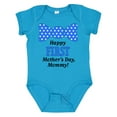 thumbnail image 1 of Inktastic Happy First Mother's Day, Mommy Bow Tie Boys or Girls Baby Bodysuit, 1 of 5