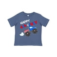 thumbnail image 1 of Inktastic Happy Fourth of July Monster Truck Boys or Girls Toddler T-Shirt, 1 of 5