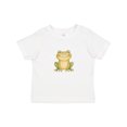thumbnail image 1 of Inktastic Happy Green Frog Boys or Girls Baby T-Shirt, 1 of 5
