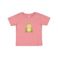 thumbnail image 1 of Inktastic Happy Green Frog Boys or Girls Baby T-Shirt, 1 of 5
