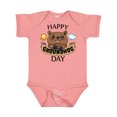 thumbnail image 1 of Inktastic Happy Groundhog Day Cute Boys or Girls Baby Bodysuit, 1 of 5