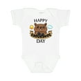 thumbnail image 1 of Inktastic Happy Groundhog Day Cute Boys or Girls Baby Bodysuit, 1 of 5
