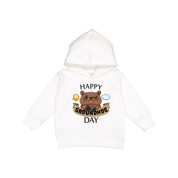 Inktastic Happy Groundhog Day Cute Toddler Hoodie