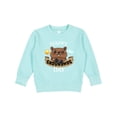 thumbnail image 1 of Inktastic Happy Groundhog Day Cute Toddler Sweatshirt, 1 of 4