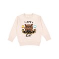 thumbnail image 1 of Inktastic Happy Groundhog Day Cute Toddler Sweatshirt, 1 of 4