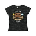 thumbnail image 1 of Inktastic Happy Groundhog Day Cute Women's T-Shirt, 1 of 5