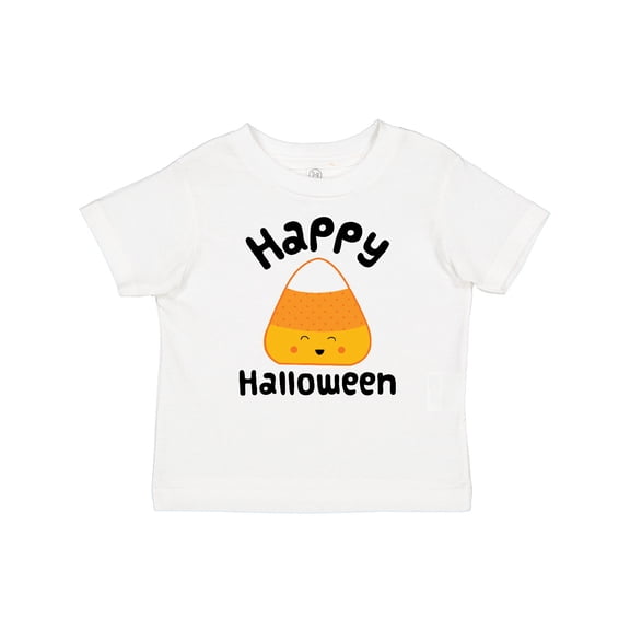 Inktastic Happy Halloween Candy Corn Boys or Girls Baby T-Shirt