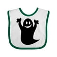 thumbnail image 1 of Inktastic Happy Halloween Cute Ghost Boys or Girls Baby Bib, 1 of 4