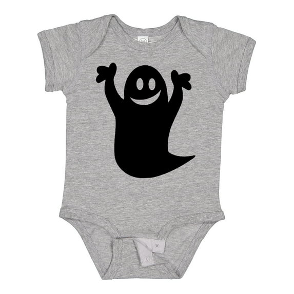 Inktastic Happy Halloween Cute Ghost Boys or Girls Baby Bodysuit