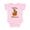 thumbnail image 1 of Inktastic Happy Halloween Kittens in Pumpkin Boys or Girls Baby Bodysuit, 1 of 5
