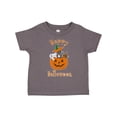 thumbnail image 1 of Inktastic Happy Halloween Kittens in Pumpkin Boys or Girls Toddler T-Shirt, 1 of 5