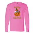 thumbnail image 1 of Inktastic Happy Halloween Kittens in Pumpkin Long Sleeve T-Shirt, 1 of 5