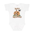 thumbnail image 1 of Inktastic Happy Halloween Kittens in a Pumpkin Boys or Girls Baby Bodysuit, 1 of 5