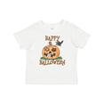 thumbnail image 1 of Inktastic Happy Halloween Kittens in a Pumpkin Boys or Girls Baby T-Shirt, 1 of 5