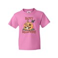 thumbnail image 1 of Inktastic Happy Halloween Kittens in a Pumpkin Youth T-Shirt, 1 of 5