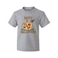 thumbnail image 1 of Inktastic Happy Halloween Kittens in a Pumpkin Youth T-Shirt, 1 of 5