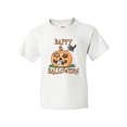 thumbnail image 1 of Inktastic Happy Halloween Kittens in a Pumpkin Youth T-Shirt, 1 of 5