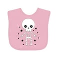 thumbnail image 1 of Inktastic Happy Halloween Spooky Skeleton and Stars Boys or Girls Baby Bib, 1 of 4