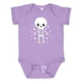 thumbnail image 1 of Inktastic Happy Halloween Spooky Skeleton and Stars Boys or Girls Baby Bodysuit, 1 of 5