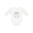 thumbnail image 1 of Inktastic Happy Halloween Spooky Skeleton and Stars Boys or Girls Long Sleeve Baby Bodysuit, 1 of 5