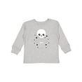 thumbnail image 1 of Inktastic Happy Halloween Spooky Skeleton and Stars Boys or Girls Long Sleeve Toddler T-Shirt, 1 of 5
