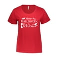 thumbnail image 1 of Inktastic Happy Halloween, Witches Women's Plus Size T-Shirt, 1 of 4