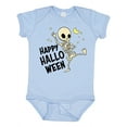 thumbnail image 1 of Inktastic Happy Halloween with Dancing Skeleton Boys or Girls Baby Bodysuit, 1 of 5