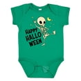 thumbnail image 1 of Inktastic Happy Halloween with Dancing Skeleton Boys or Girls Baby Bodysuit, 1 of 5