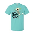 thumbnail image 1 of Inktastic Happy Halloween with Dancing Skeleton T-Shirt, 1 of 5