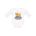 thumbnail image 1 of Inktastic Happy Hanukkah Dreidel Donut Boys or Girls Long Sleeve Baby Bodysuit, 1 of 5