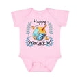 thumbnail image 1 of Inktastic Happy Hanukkah Dreidel and Laurels Boys or Girls Baby Bodysuit, 1 of 5