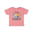 thumbnail image 1 of Inktastic Happy Hanukkah Dreidel and Laurels Boys or Girls Baby T-Shirt, 1 of 5