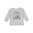 thumbnail image 1 of Inktastic Happy Hanukkah Dreidel and Laurels Boys or Girls Long Sleeve Toddler T-Shirt, 1 of 5