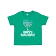 thumbnail image 1 of Inktastic Happy Hanukkah Menorah Boys or Girls Toddler T-Shirt, 1 of 5
