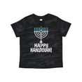 thumbnail image 1 of Inktastic Happy Hanukkah Menorah Boys or Girls Toddler T-Shirt, 1 of 5
