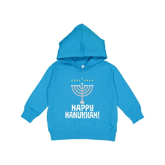 Inktastic Happy Hanukkah Menorah Toddler Hoodie