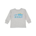 thumbnail image 1 of Inktastic Happy Hanukkah with Candles Boys or Girls Long Sleeve Toddler T-Shirt, 1 of 5