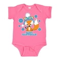 thumbnail image 1 of Inktastic Happy Hanukkah with Fox and Snowflakes Boys or Girls Baby Bodysuit, 1 of 5