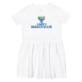 thumbnail image 1 of Inktastic Happy Hanukkah with Menorah Girls Toddler Dress, 1 of 5