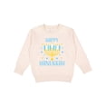 thumbnail image 1 of Inktastic Happy Hanukkah with Menorah and Stars Toddler Sweatshirt, 1 of 4