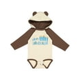 thumbnail image 1 of Inktastic Happy Hanukkah with candles Boys or Girls Long Sleeve Baby Bodysuit, 1 of 5