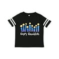 thumbnail image 1 of Inktastic Happy Hanukkah with lit candles Boys or Girls Toddler T-Shirt, 1 of 5