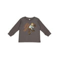 thumbnail image 1 of Inktastic Happy Harvest Scarecrow Boys or Girls Long Sleeve Toddler T-Shirt, 1 of 5