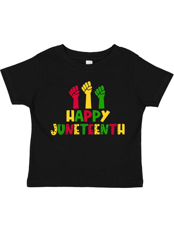Happy Juneteenth Boys or Girls Toddler T-Shirt