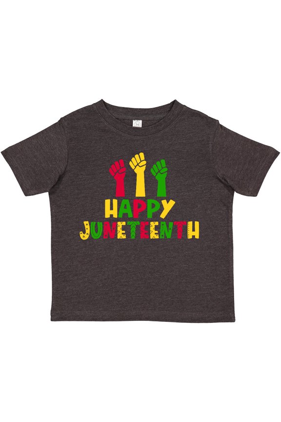 Happy Juneteenth Boys or Girls Toddler T-Shirt