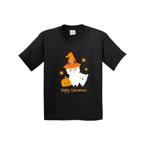 Inktastic Happy Llamaween Youth T-Shirt