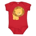 thumbnail image 1 of Inktastic Happy Lion Boys or Girls Baby Bodysuit, 1 of 5