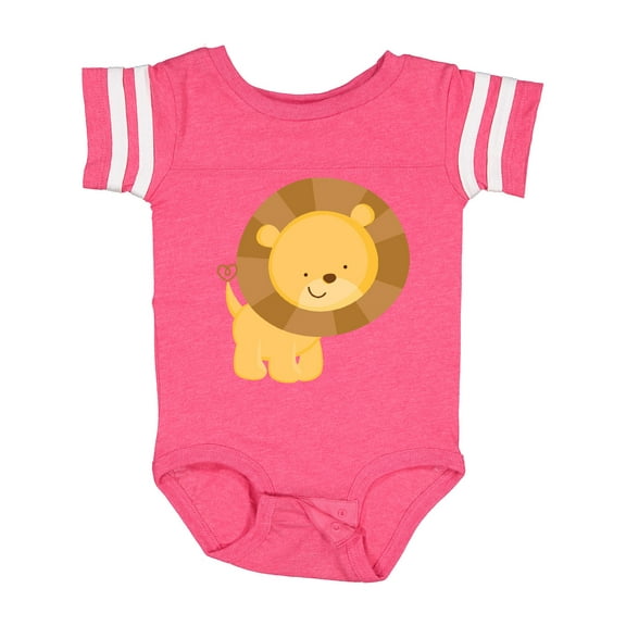 Inktastic Happy Lion Boys or Girls Baby Bodysuit